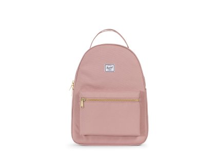 219458 1 herschel nova mid backpack ash rose 18 l