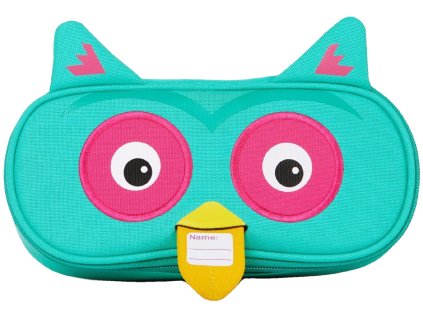 Affenzahn penál Olivia Owl - turquoise