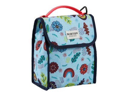 Burton LUNCH SACK EMBROID FLORAL PRINT