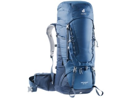 Deuter Aircontact 45 + 10 Midnight-navy + Pouzdro zdarma