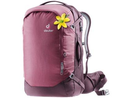 Deuter Aviant Access 38 SL maron-aubergine + Pouzdro zdarma
