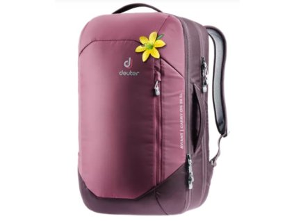 Deuter Aviant Carry On 28 SL maron-aubergine + Pouzdro zdarma