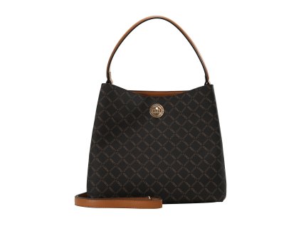 L.CREDI Filiberta Hobo Bag Brown + Pouzdro zdarma