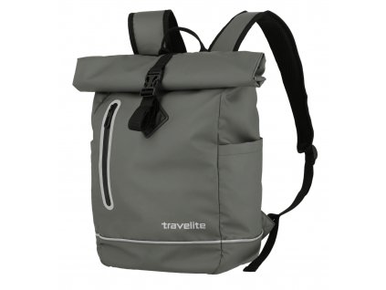 travelite Basics Roll Up Backpack Plane Anthrazit 207288 1