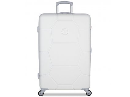 Cestovní kufr SUITSUIT® TR-1265/3-L ABS Caretta Whisper White + Pouzdro zdarma