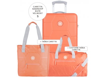Cestovní set SUITSUIT® Caretta Melon S + Pouzdro zdarma