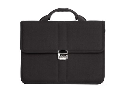 Aktovka REAbags 7353-T - černá/nikl