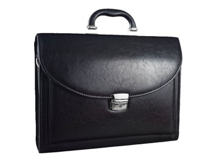 Aktovka REAbags 9004-TR - černá/nikl