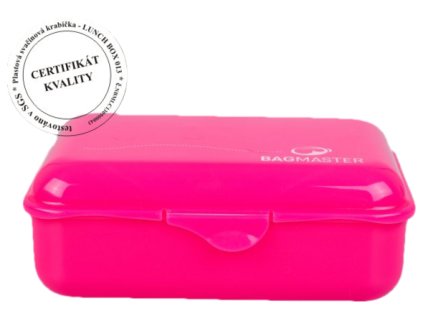 Bagmaster Krabička na svačinu LUNCH BOX 013 A PINK