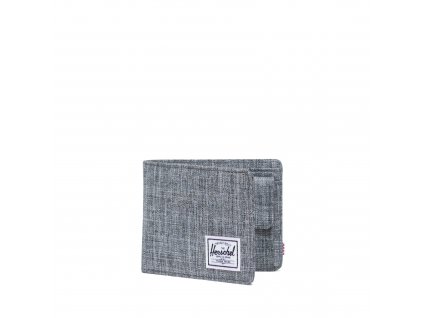 Herschel Roy Coin RFID Raven Crosshatch