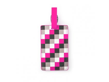 Heys_Luggage_Tag_Pink_Check