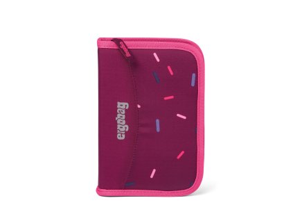 Ergobag penál - 20ti dílný set Violet confetti 2021