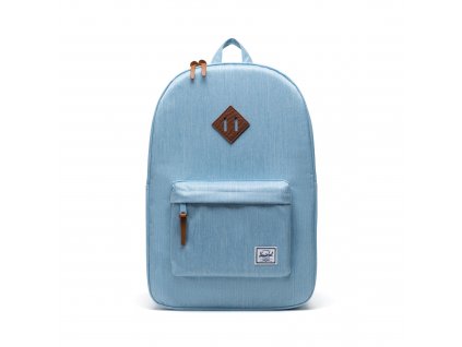 Herschel Heritage Light Denim Crosshatch 21,5L + Pouzdro zdarma