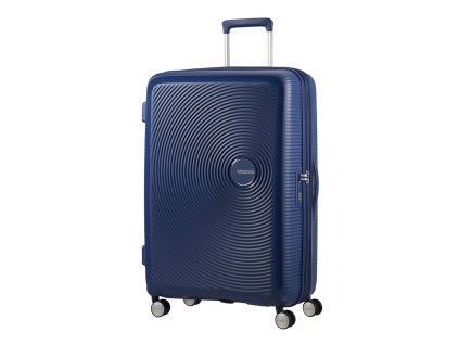 American Tourister SOUNDBOX L 77/28 TSA EXP - MIDNIGHT NAVY + Pouzdro zdarma