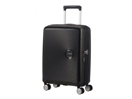 American Tourister SOUNDBOX S 55/20 TSA EXP - BASS BLACK + Pouzdro zdarma