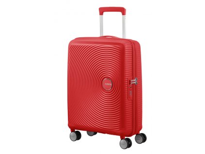 American Tourister SOUNDBOX S 55/20 TSA EXP - CORAL RED + Pouzdro zdarma
