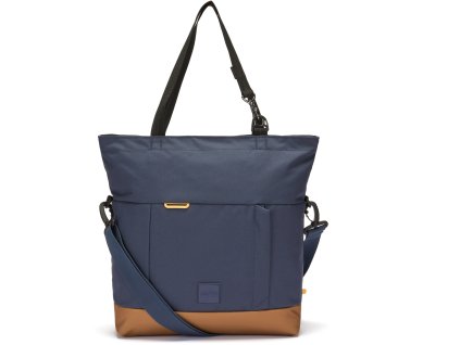 PACSAFE kabelka GO CROSSBODY TOTE coastal blue + Pouzdro zdarma