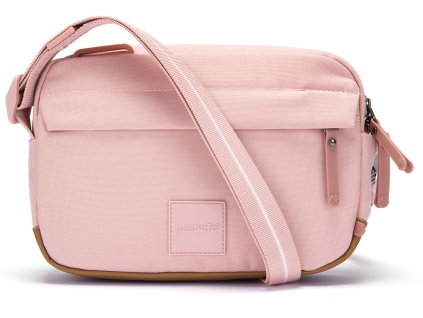 PACSAFE taška GO CROSSBODY sunset pink