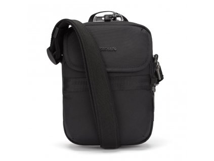 PACSAFE taška METROSAFE X COMPACT CROSSBODY black + Pouzdro zdarma