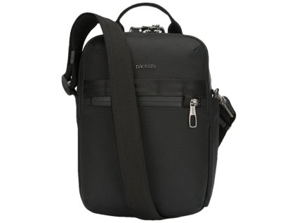 PACSAFE taška METROSAFE X VERTICAL CROSSBODY black