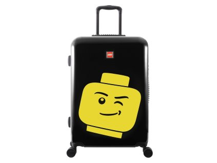 LEGO Luggage ColourBox Minifigure Head M 24" - Černý