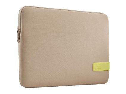 Case Logic Reflect pouzdro na 13" Macbook Pro® REFMB113 - Plaza Taupe/Sunny Lime