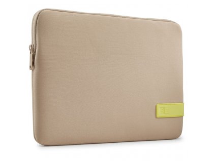 Case Logic Reflect pouzdro na 13" Macbook Pro® REFMB113 - Plaza Taupe/Sunny Lime