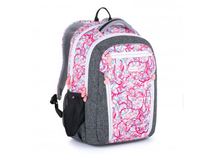 BAGMASTER BOSTON 21 A BLUE/PINK/WHITE