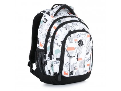 BAGMASTER SUPERNOVA 21 A WHITE/BLACK/ORANGE/GREEN