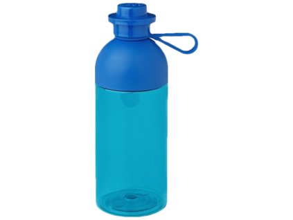 LEGO láhev transparentní - modrá