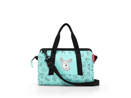 Reisenthel Allrounder XS Kids Cats and dogs mint