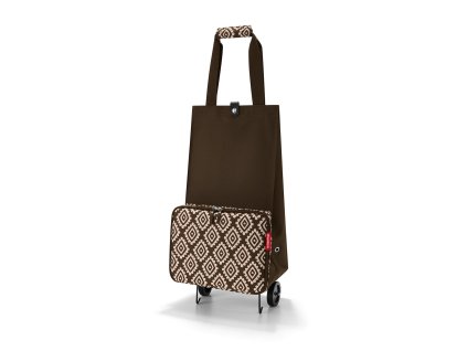 Reisenthel Foldabletrolley Diamonds Mocha