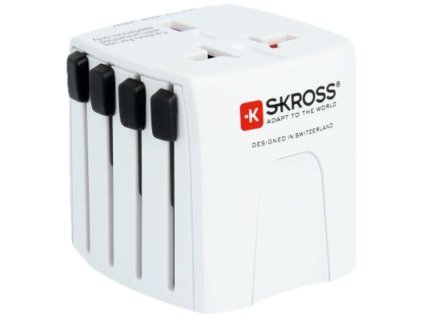 SKROSS cestovní adaptér SKROSS MUV Micro, 2.5A max., univerzální pro 150 zemí