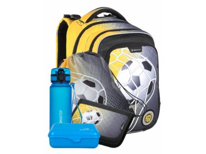 Klučičí velký SET BAGMASTER LUMI 21 D black/yellow + Pouzdro zdarma