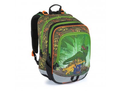 Školní batoh pro prvňáčky ALFA 21 C GREEN/BLACK
