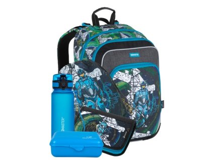 Klučičí velký SET BAGMASTER NINY 21 A blue/gray/black + Pouzdro zdarma