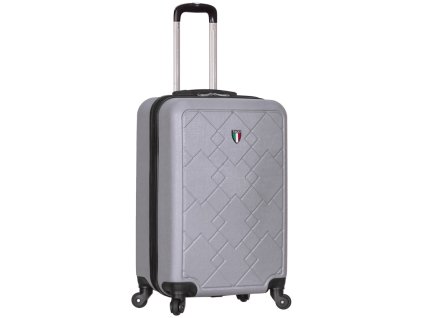 Kabinové zavazadlo TUCCI T-0107/3-S ABS - šedá