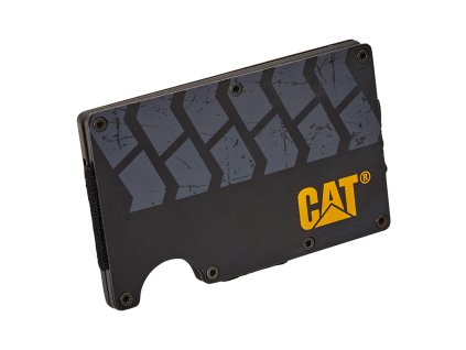 CAT kovová SLIM peněženka na karty se sponou