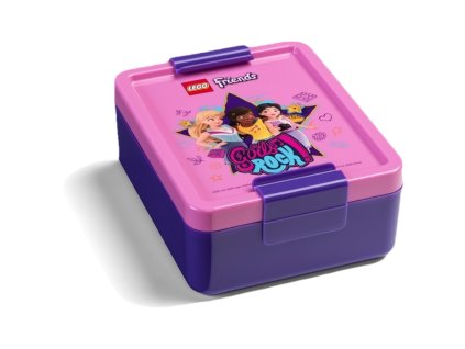 LEGO Friends Girls Rock box na svačinu - fialová