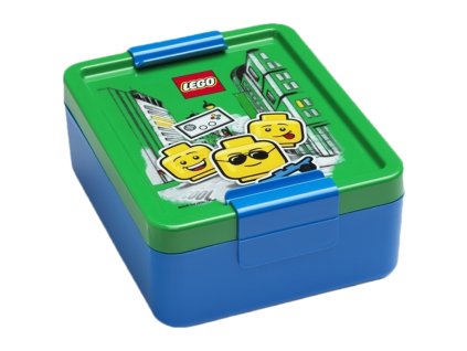 LEGO ICONIC Boy box na svačinu - modrá/zelená