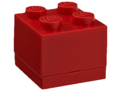 LEGO Mini Box 46 x 46 x 43 červený