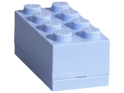 LEGO Mini Box 46 x 92 x 43 světle modrý