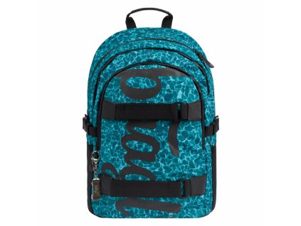 BAAGL Školní batoh Skate Aquamarine + Pouzdro zdarma