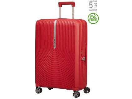 Samsonite Hi-Fi SPINNER 68/25 EXP Red + Pouzdro zdarma