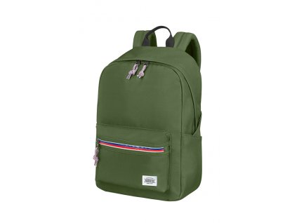 American Tourister UPBEAT BACKPACK ZIPOLIVE GREEN 19,5 l