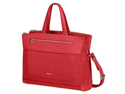 Samsonite Zalia 2.0 Bailhandle 3 Comp 14.1" Classic Red + Pouzdro zdarma