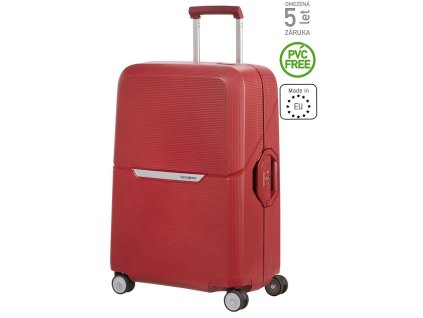 Samsonite Magnum SPINNER 69/25 Rust Red + Pouzdro zdarma