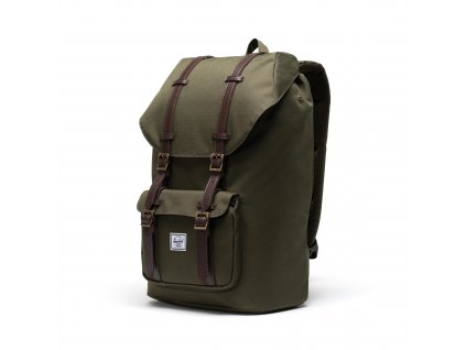 313117 2 herschel little america ivy green chicory coffee