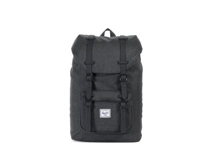 312919 herschel little america mid volume black crosshatch black