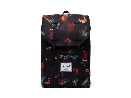 Herschel Retreat - Warp Butterflies 19,5l + Pouzdro zdarma